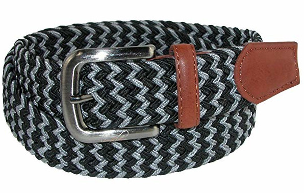 Arnold Palmer Mens Elastic Braided Golf Belts