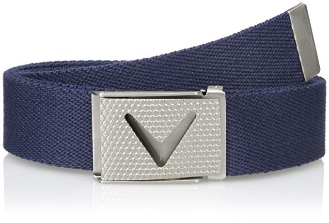 Callaway Mens Solid Webbed Golf Belts