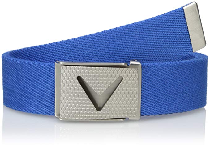 Callaway Mens Solid Webbed Golf Belts