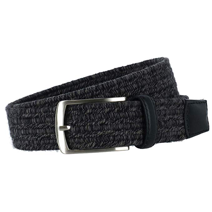 Greg Norman Mens Heather Elastic Stretch Golf Belts