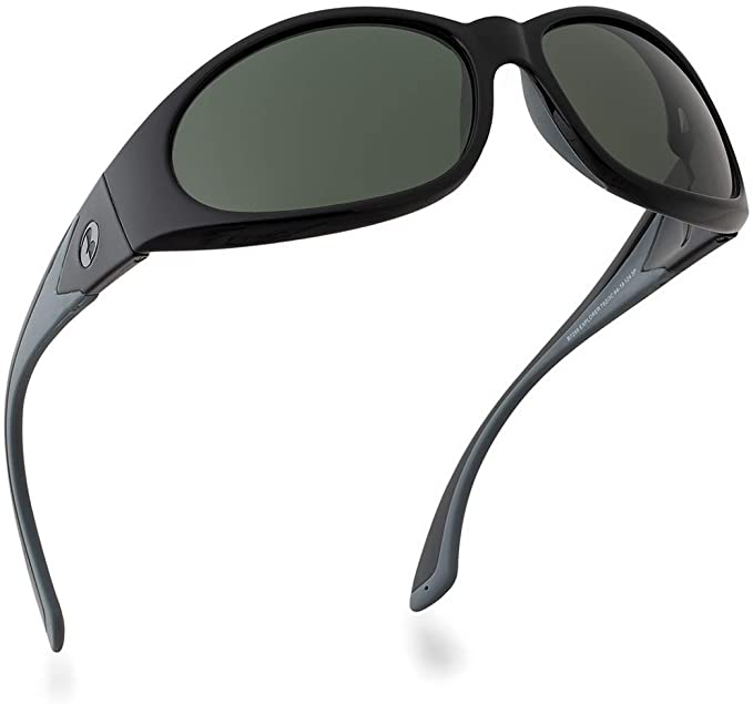 Bnus Mens Polarized Glass Lens Golf Sunglasses