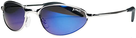 JiMarti Womens AV5 Aviator Spring Hinge Golf Sunglasses