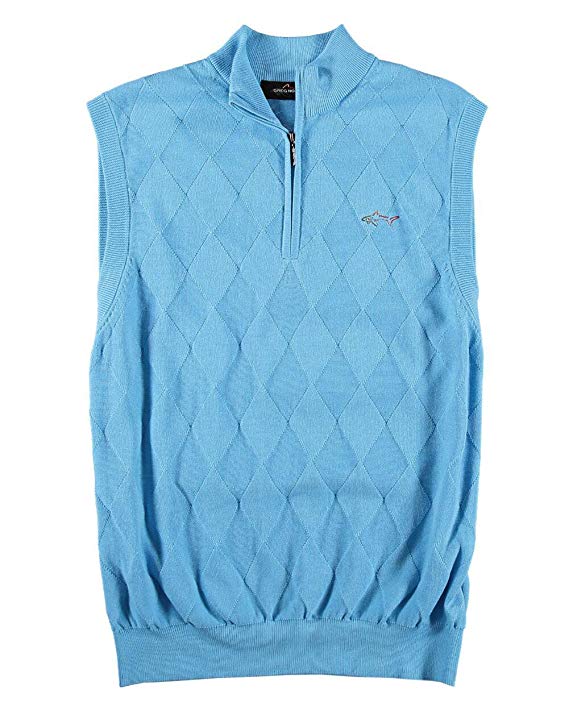 argyle golf vest