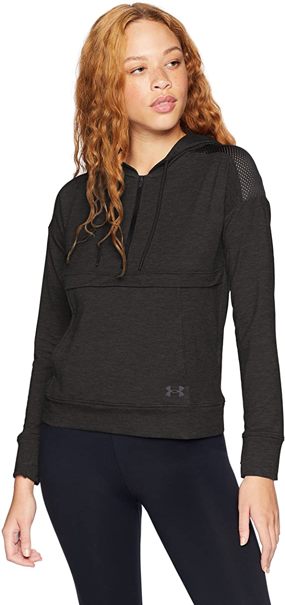 under armour featherweight fleece crop