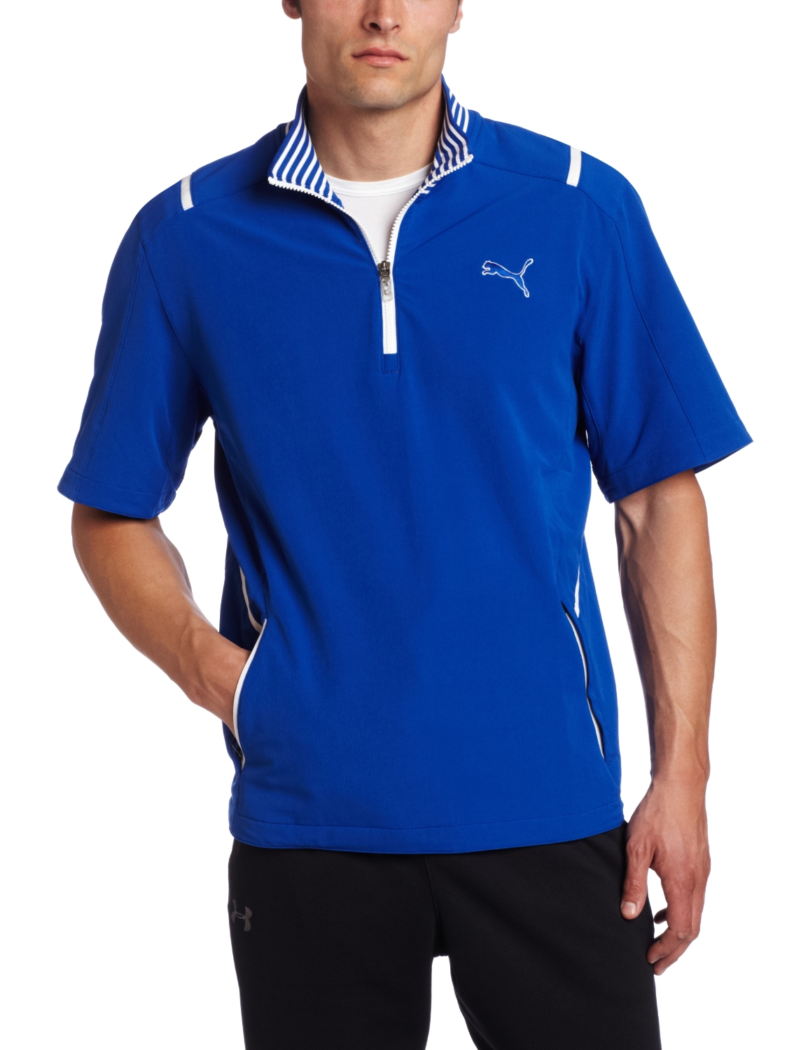 puma golf short sleeve storm jacket