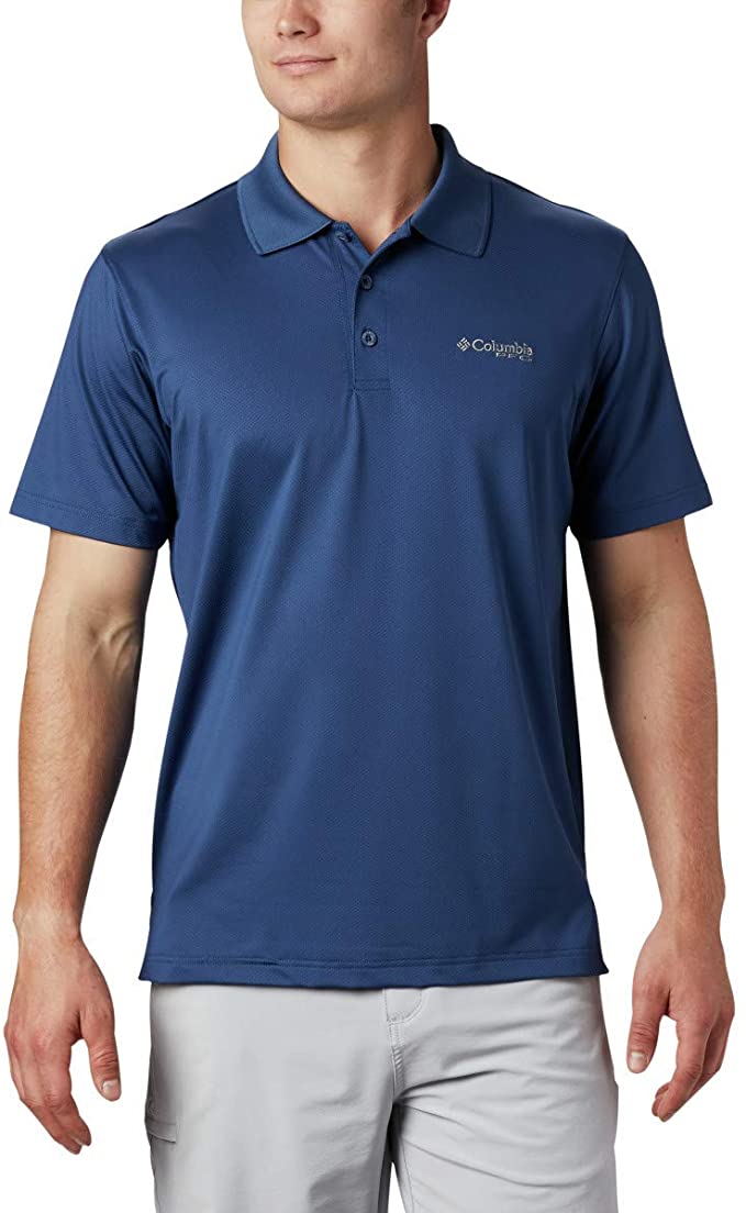 Columbia Mens Skiff Cast Golf Polo Shirts