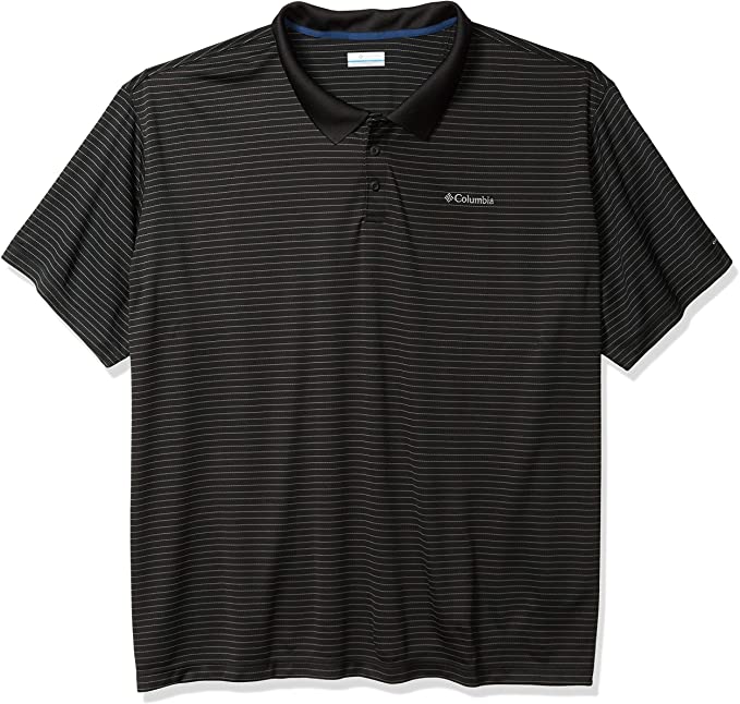 Columbia Mens Utilizer Stripe III Golf Polo Shirts