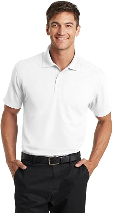 Port Authority Mens Dry Zone Grid Golf Polo Shirts