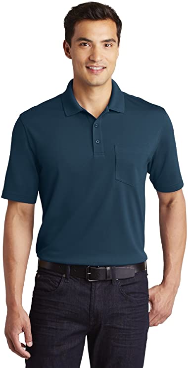 Port Authority Mens Dry Zone UV Micro-Mesh Golf Polo Shirts