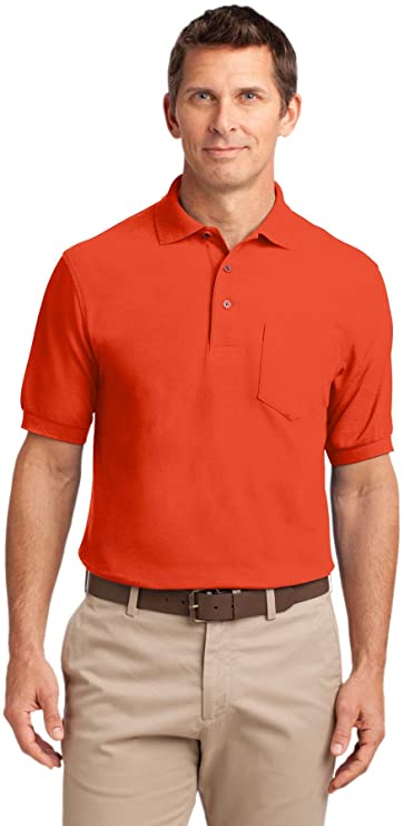 Port Authority Mens Silk Touch Golf Polo Shirts