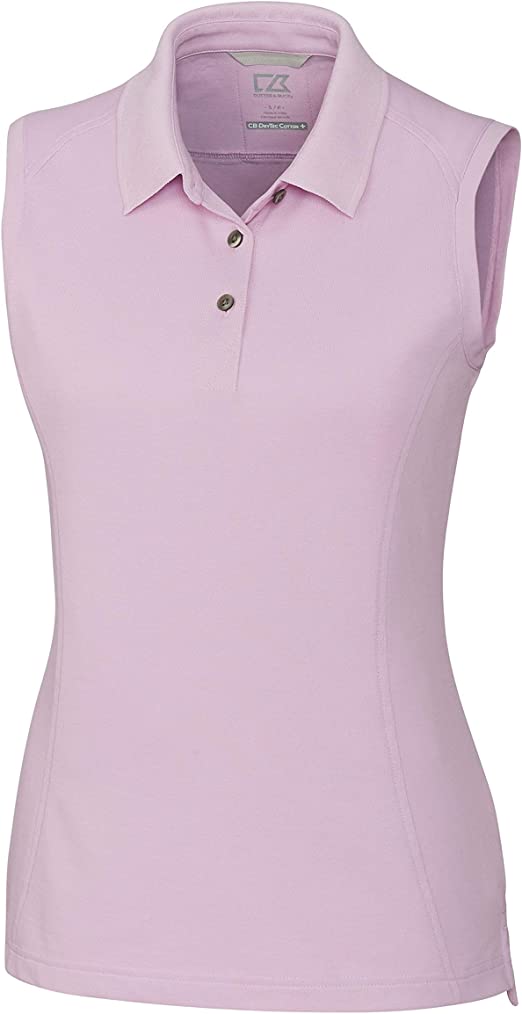 Cutter & Buck Womens Advantage Sleeveless Golf Polo Shirts