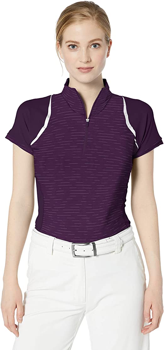 Cutter & Buck Womens Drytec Elite Contour Mock Golf Shirts