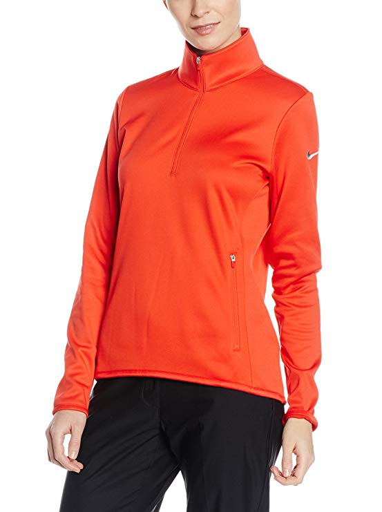 Nike Womens Thermal Half Zip Golf Pullovers