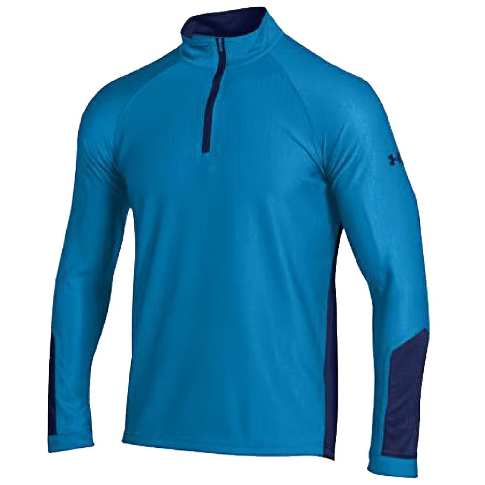 Under Armour Mens Loft Colorblock Mock Golf Pullovers