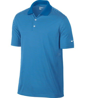 Nike Mens Dri-Fit Victory Stripe Golf Polo Shirts