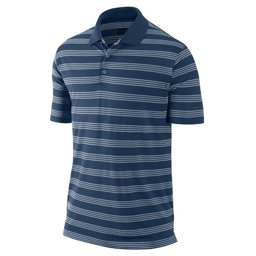 Nike Mens Tech Core Stripe Golf Polo Shirts